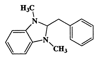 2-Benzyl-1,3-dimethyl-2,3-dihydro-1H-benzo[d]imidazole,1H-benzo[d]imidazole,2-benzyl-1,3-dimethyl-2,3-dlihydro-,238.33,C16H18N2