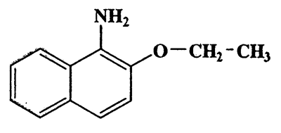 2-Ethoxynaphthalen-1-amine,1-Naphthaleneamine,2-ethoxy-,CAS 118-30-9,187.24,C12H13NO
