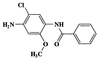 2'-Methoxy-4'-amino-5,-chlorobenzanilide,Benzamide,N-(4-amino-5-chloro-2-methoxyphenyl)-,CAS 6368-90-7,276.72,C14H13ClN2O2