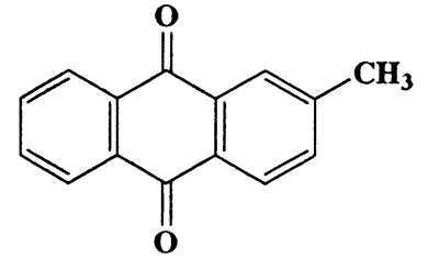 2-Methylanthracene-9,10-dione,9,10-Anthracenedione,2-methyl-,CAS 84-54-8,222.24,C15H10O2