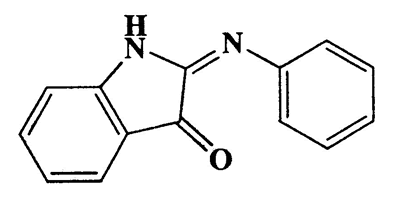 2-Phenylimino-3-indolinone,3H-Indol-3-one,1,2-dihydro-2-(phenylimino)-,CAS 6411-55-8,222.24,C14H10N2O