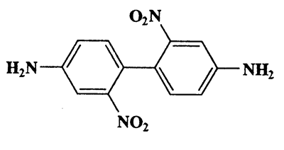 2,2'-dinitrobenzidine,Benzidine,2,2'-dinitro-,CAS 5855-71-0,274.23,C12H10N4O4