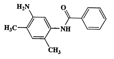 2',4'-Dimethyl-5'-aminobenzanilide,2',4',-Benzoxylidide,5'-amino-,CAS 2580-80-5,240.30,C15H16N2O
