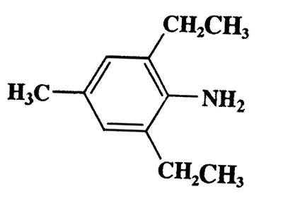 2,6-Diethyl-4-methylbenzenamine,p-Toluidine,2,6-diethyl-,CAS 24544-08-9,163.26,C11H17N