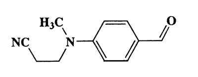 3-((4-Formylphenyl)(methyl)amino)propanenitrile,Propanenitrile,3-[(4-formylphenyl)methylamino]-,CAS 94-21-3,188.23,C11H12N2O