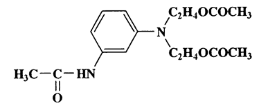 3-Acetamido-N,N-bis(2-acetoxyethyl)benzeneamine,Acetamide,N-[3-[bis[2-(acetyloxy)ethyl]amino]phenyl],CAS 27059-08-1,322.36,C16H22N2O5