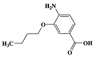 3-Butoxy-4-aminobenzoic acid,Benzoic acid,4-amino-3-butoxy-,CAS 23442-22-0,209.24,C11H15NO3