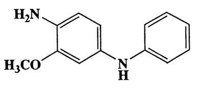 3-Methoxy-N1-phenylbenzene-1,4-diamine,1,4-Benzenediamine,2-methoxy-N4-phenyl-,CAS 5840-10-8,214.26,C13H14N2O