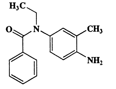 3'-Methyl-4'-amino-N-ethylbenzanilide,Benzamide,N-(4-amino-3-methylphenyl)-N-ethyl-,CAS 5856-00-8,254.33,C16H18N2O