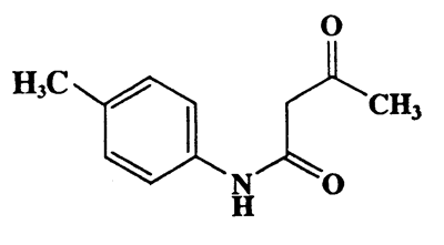 3-Oxo-N-4-tolylbutanamide,CAS 2415-85-2,191.23,C11H13NO2