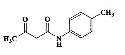 3-Oxo-N-p-tolylbutanamide,Butanamide,N-(4-methylphenyl)-3-oxo-,CAS 2415-85-2,191.23,C11H13NO2