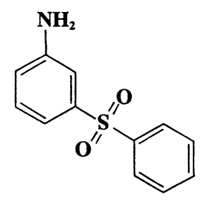 3-(Phenylsulfonyl)benzenamine,Benzenamine,3-(phenylsulfonyl)-,CAS 26815-49-6,233.29,C12H11NO2S