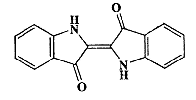3H-indol-3-one,2-(1,3-dihydro-3-oxo-2H-indol-2-ylidene)-1,2-dihydro-,3H-indol-3-one,2-(1,3-dihydro-3-oxo-2H-indol-2-ylidene)-1,2-dihydro-,CAS 482-89-3,262.26,C16H10N2O2
