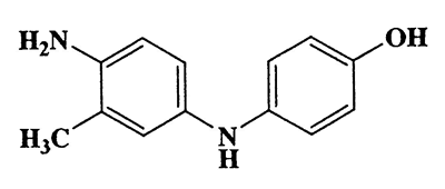 4-(4-Amino-3-methylphenylamino)phenol,Phenol,4-[(4-amino-3-methylphenyl)amino]-,CAS 6219-89-2,214.26,C13H14N2O