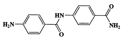 4-(4-Aminobenzamido)benzamide,Benzamide,4-amino-N-[4-(aminocarbonyl)phenyl]-,CAS 74441-06-8,255.27,C14H13N3O2