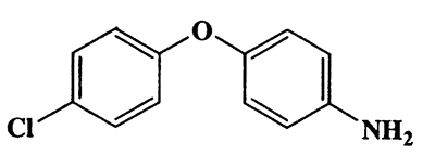 4-(4-Chlorophenoxy)benzenamine,Benzenamine,4- (4-chlorophenoxy)-,CAS 101-79-1,219.67,C12H10ClNO