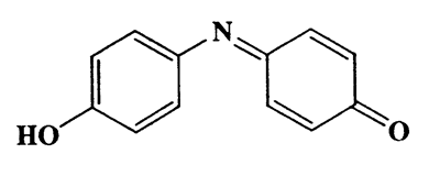 4-(4-Hydroxyphenylimino)cyclohexa-2,5-dienone,2,5-Cyclohexadien-1-one,4-[(4-hydroxyphenyl)imino]-,CAS 500-85-6,199.21,C12H9NO2