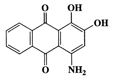 4-Amino-1,2-dihydroxyanthracene-9,10-dione,9,10-Anthracenedione,4-amino-1,2-dihydroxy-,CAS 2835-53-2,255.23,C14H9NO4