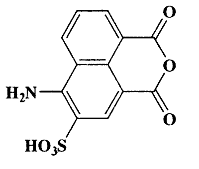 4-Amino-3-sulfo-1,8-naphthalic anhydride,1H,3H-Naphtho[1,8-cd]pyran-5-sulfonic acid,6-amino-1,3-dioxo-,CAS 6357-99-9,293.25,C12H7NO6S
