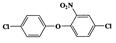 4-Chloro-1-(4-chlorophenoxy)-2-nitrobenzene,Ether,4-chloro-2-nitrophenyl p-chlorophenyl,CAS 135-12-6,298.10,C12H7Cl2NO3