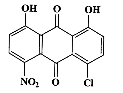 4-Chloro-5-nitro-1,8-dihydroxyanthraquinone,319.65,C14H6ClNO6