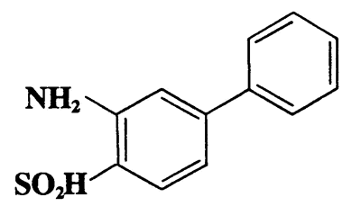 5-Phenyl-2-amino-benzensulfonic acid,C12H11NO3S,249.29