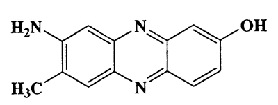 8-Amino-7-methylphenazin-2-ol,2-Phenazinol,8-amino-7-methyl-,CAS 92-25-1,225.25,C13H11N3O