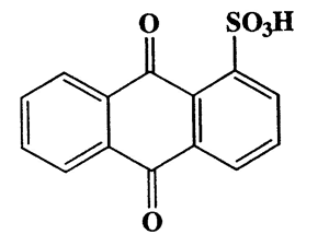 9,10-Dioxo-9,10-dihydroanthracene-1-sulfonic acid,1-Anthracenesulfonic acid,9,10-dihydro-9,10-dioxo-,CAS 82-49-5,288.28,C14H8O5S