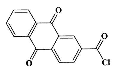 9,10-Dioxo-9,10-dihydroanthracene-2-carbonyl chloride,2-Anthracenecarbonyl chloride,9,10-dihydro-9,10-dioxo-,CAS 6470-87-7,270.67,C15H7ClO3
