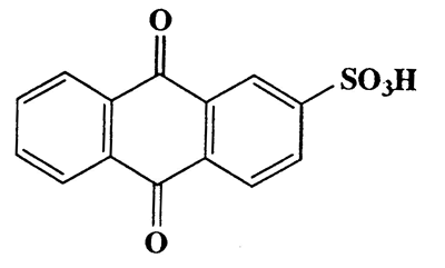 9,10-Dioxo-9,10-dihydroanthracene-2-sulfonic acid,2-Anthracenesulfonic acid,9,10-dihydro-9,10-dioxo-,CAS 84-48-0,288.28,C14H8O5S