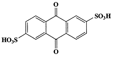 9,10-Dioxo-9,10-dihydroanthracene-2,6-disulfonic acid,2,6-Anthracenesulfonic acid,9,10-dihydro-9,10-dioxo-,CAS 84-50-4,368.34,C14H8O8S2