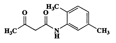 N-(2,5-dimethylphenyl)-3-oxobutanamide,Butanamide,N-(2,5-dimethylphenyl)-3-oxo-,CAS 3785-25-9,205.25,C12H15NO2