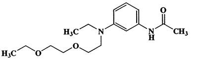 N-(3-((2-(2-ethoxyethoxy)ethyl)(ethyl)amino)phenyl)acetamide,Acetamide,N-[3-[[2-(2-ethoxyethoxy)ethyl]ethylamino]phenyl]-,CAS 67338-58-3,294.39,C16H26N2O3