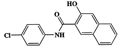 N-(4-chlorophenyl)-3-hydroxy-2-naphthamide,2-Naphthalenecarboxamide,N-(4-chlorophenyl)-3-hydroxy-,CAS 92-78-4,297.74,C17H12ClNO2