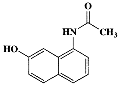 N-(7-hydroxynaphthalen-1-yl)acetamide,Acetamide,N-(7-hydroxy-1-naphthalenyl)-,CAS 6470-18-4,201.22,C12H11NO2