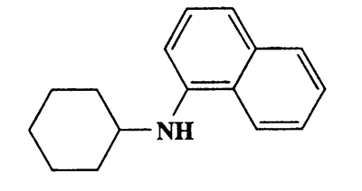 N-cyclohexylnaphthalen-1-amine,1-Naphthylamine,N-cyclohexyl-,CAS 26863-63-8,225.33,C16H19N