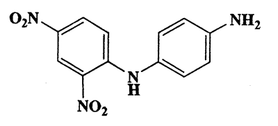 N1-(2,4-dinitrophenyl)benzene-1,4-diamine,1,4-Benzenediamine,N-(2,4-dinitrophenyl)-,CAS 6373-73-5,274.23,C12H10N4O4