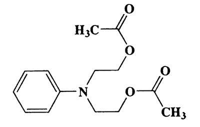 N,N-Di(2-acetoxyethyl)benzeneamine,Ethanol,2,2-(phenylimino)bis-,diacetae(ester),CAS 19249-34-4,265.31,C14H19NO4