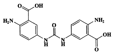 N,N'-bis(3-carboxy-4-aminophenyl)urea,Benzoic acid,3,3'-(carbonyldiimino)bis[6-amino-,CAS 5732-19-4,330.30,C15H14N4O5
