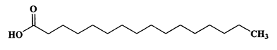 Palmitic acid,Hexadecanoic acid,CAS 57-10-3,256.42,C16H32O2