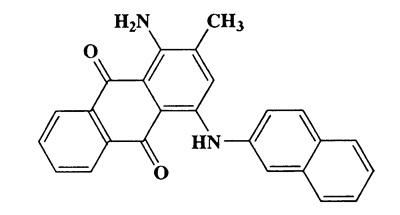 1-Amino-2-methyl-4-(naphthalen-2-ylamino)anthracene-9,10-dione,9,10-Anthracenedione,1-amino-2-methyl-4-(2-naphthalenylamino)-,CAS 74165-76-7,378.42,C25H18N2O2