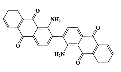 1,1'-Diamino-2,2'-bianthraquinone,[2,2'-Bianthracene]-9,9',10,10'-tetrone,1,1'-diamino-,CAS 6546-50-5,444.44,C28H16N2O4