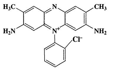 2,8-Dimethyl-3,7-diamino-5-phenylphenazinium chloride,Phenazinium,3,7-diamino-2,8-dimethyl-5-phenylchloride,CAS 477-73-6,350.84,C20H19ClN4