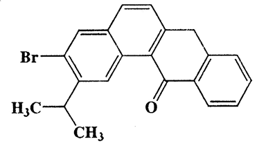 3-Bromo-2-isopropyltetraphen-12(7H)-one,365.26,C21H17BrO