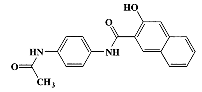 3-Hydroxy-4'-acetamido-2-naphthanilide,2-Naphthalenecarboxamide,N-[4-(acetylamino)phenyl]-3-hydroxy-,CAS 41506-62-1,320.34,C19H16N2O3