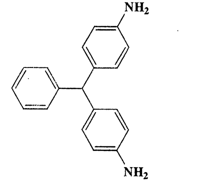 4-((4-Ammophenyl)(phenyl)methyl)benzenamine,Aniline,4,4'-benzylidenedi-,CAS 603-40-7,274.36,C19H18N2