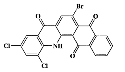 6-Bromo-10,12-dichloronaphtho[2,3-c]acridine-5,8,14(13H)-trione,473.10,C21H8BrCl2NO3