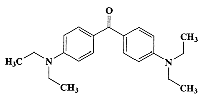 Bis(4-(diethylamino)phenyl)methanone,Methanone,bis[4-(diethylamino)phenyl]-,CAS 90-93-7,324.37,C21H28N2O