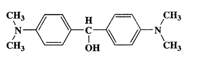 Bis(4-(dimethylamino)phenyl)methanol,Benzenemethanol,4-(dimethylamino)-α-[4-(dimethylamino)phenyl]-,CAS 119-58-4,270.37,C17H22N2O
