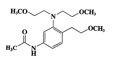 N-(3-(bis(2-methoxyethyl)amino)-4-(2-methoxyethyl)phenyl)acetamide,324.42,C17H28N2O4
